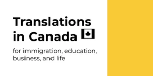 Translation Agency of Canada