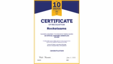 Rocketeams - Award 1