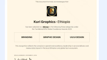 Kuri Graphics - Award 2
