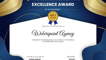 Weberspoint - Award 2