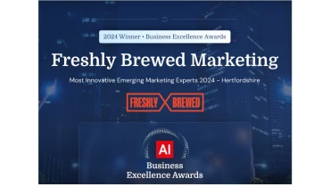 Freshly Brewed Marketing - Award 1