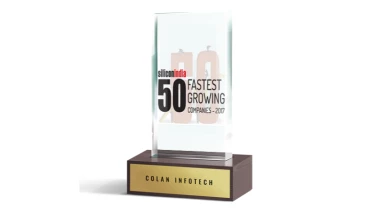 Colan Infotech Pvt Ltd - Award 1