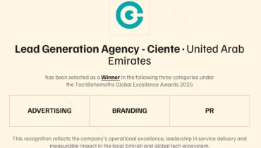 Ciente - Award 4