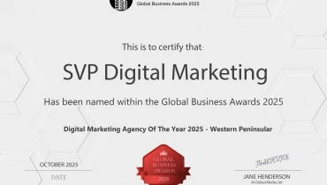 SVP Digital Marketing - Award 1