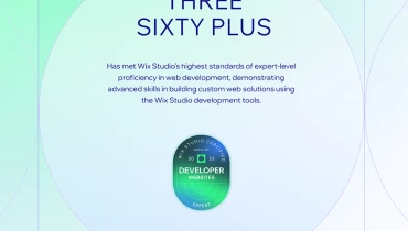 Three Sixty Plus - Award 1