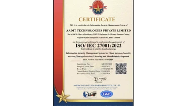 Aadit Technologies - Award 1