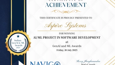 Aspire Systems - Award 4