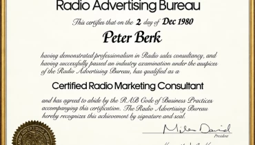 Berk Marketing - Award 1