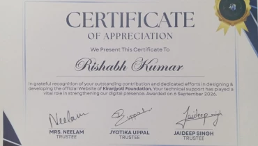 Orisna Technology Private Limited - Award 1