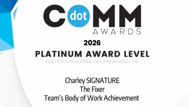Charley Signature - Award 2