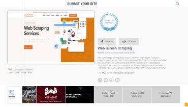 Web Screen Scraping - Award 1
