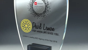 Pearl Lemon - Award 2
