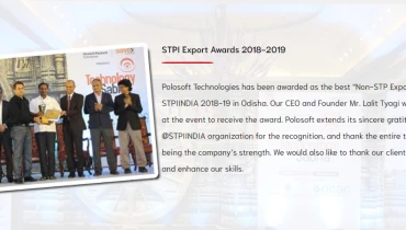 Polosoft Technologies - Award 1