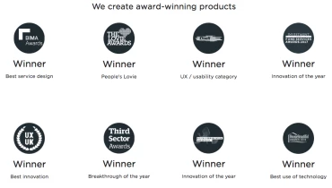 Webcredible - Award 1
