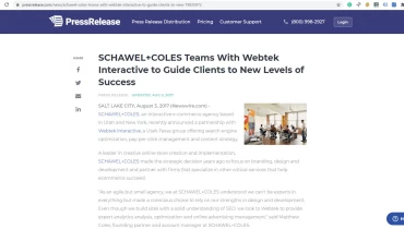 Webtek Interactive - Award 5
