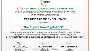 Digital SEO - Award 1