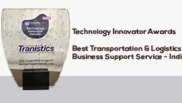 Tranistics Data Technologies Pvt Ltd - Award 2