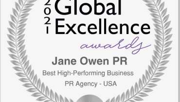 Jane Owen PR - Award 1