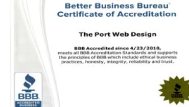 The Port Web Design - Award 2