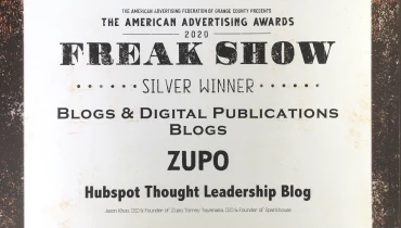 Zupo - Award 1