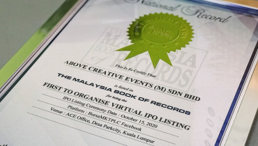 Above Creative Events (M) Sdn Bhd - Award 3