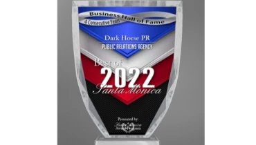 Dark Horse PR - Award 1