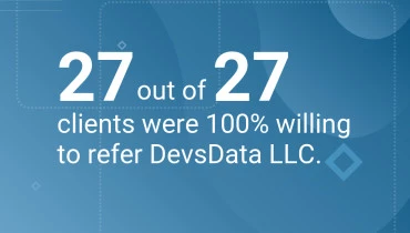 DevsData Tech Talent - Award 1