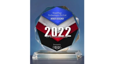SimpliSage Technologies Pvt ltd - Award 1