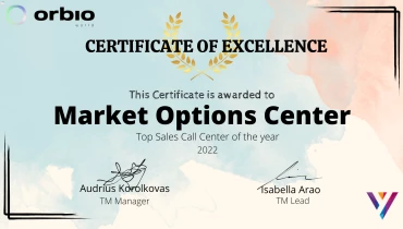 Market Options Center - Award 1