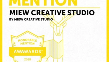 Miew Creative Studio - Award 1