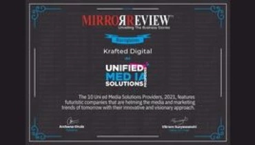 Krafted Digital - Award 1