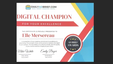 ELM Creative, Inc. - Award 1