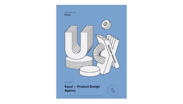 Equal Digital Product Design Agency - Award 6