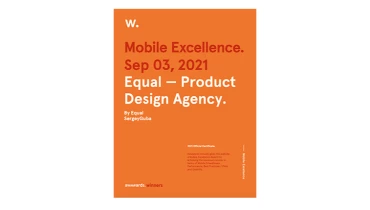Equal Digital Product Design Agency - Award 15