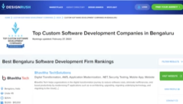 Bhavitha TechSolutions - Award 1