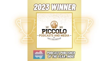 Piccolo Podcasts and Media - Award 1