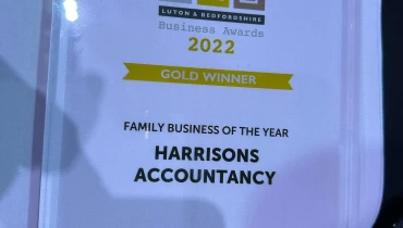 Harrisons Accountancy - Award 1