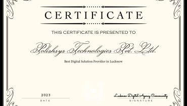 Polishsys Technologies - Award 1
