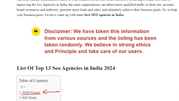 SERP WIZARD - Award 1