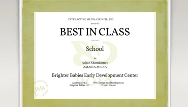 Amasta Media - Award 1