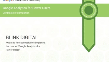Blink Digital Consulting - Award 5