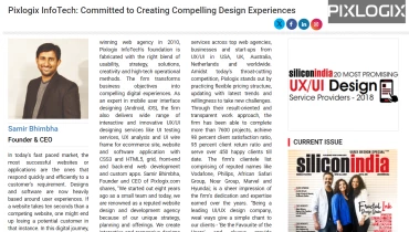 Pixlogix Infotech Pvt Ltd - Award 3