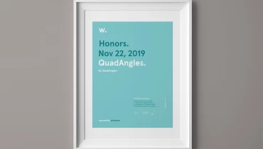 QuadAngles - Award 1