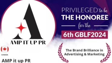 AMP It Up PR - Award 1