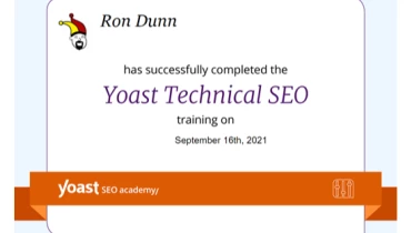 Ron the Web Guy - Award 2