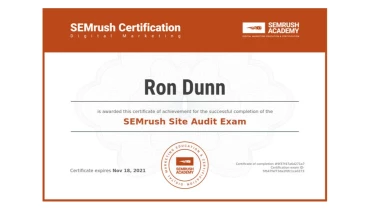 Ron the Web Guy - Award 4