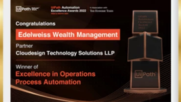 Cloudesign Technology Service Pvt Ltd. - Award 1