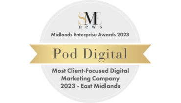 Pod Digital Marketing Ltd - Award 1