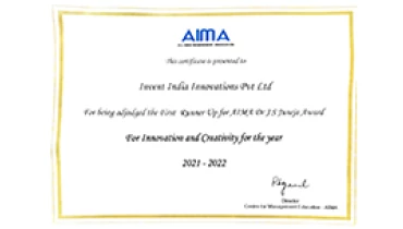 InventIndia Innovations Pvt. Ltd. - Award 14