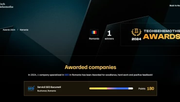 Servicii SEO - Award 1